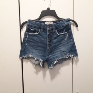 Abercrombie and Fitch Mom Denim Shorts